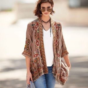 Johnny Was Waleska Cardigan XS